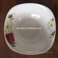 7 inch fine porcelain salad bowl square shape